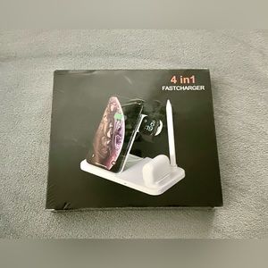 4 in 1 fast charging dock for Apple products